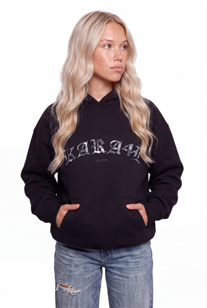 GREY CAMO KARA4L HOODIE