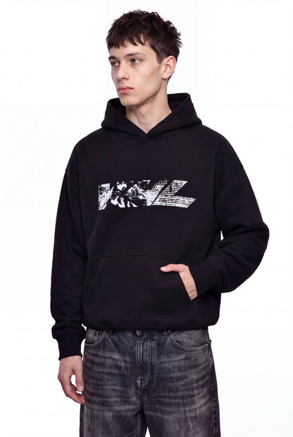 DISTORTED K4L ANIME HOODIE