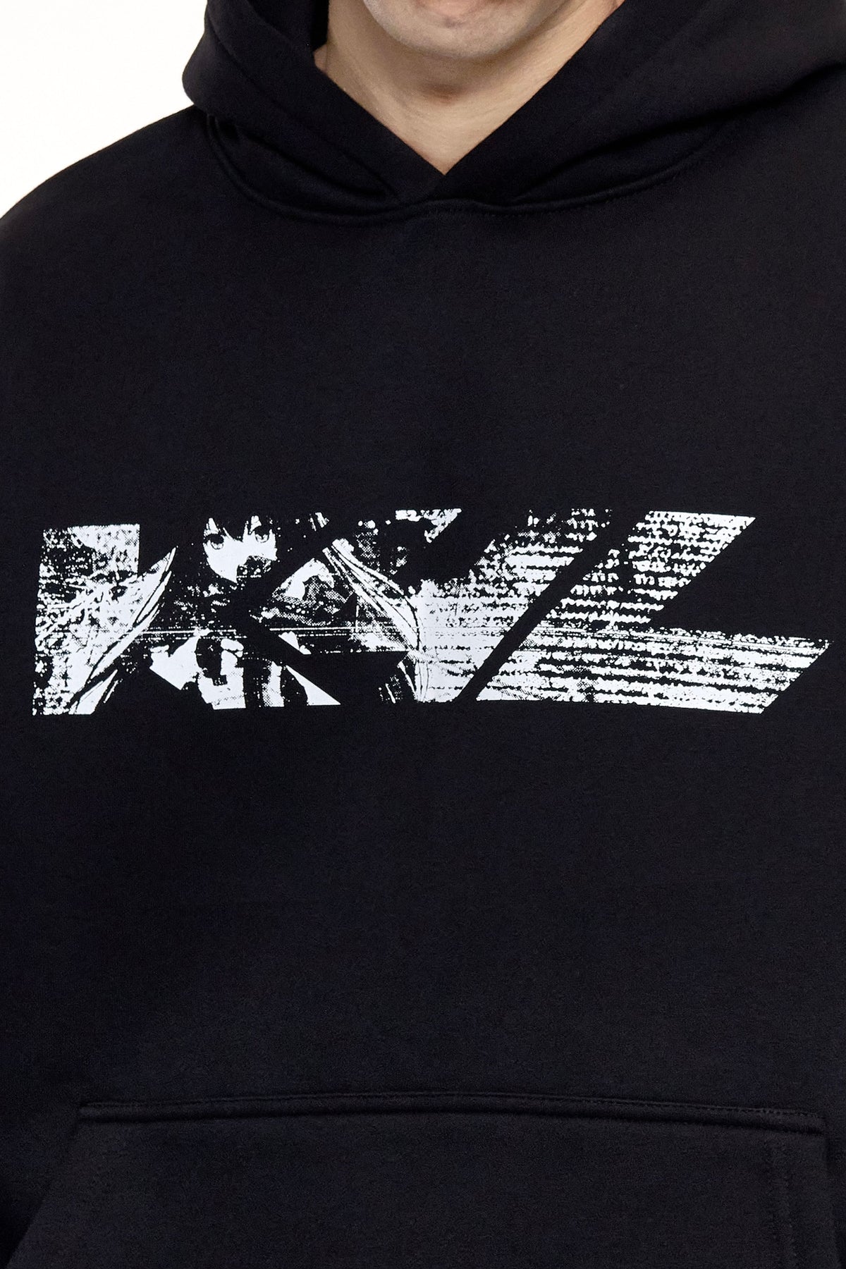 DISTORTED K4L ANIME HOODIE