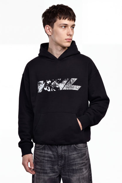 DISTORTED K4L ANIME HOODIE