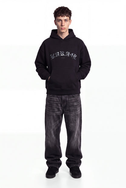GREY CAMO KARA4L HOODIE